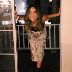 Leopard Print Midi Skirt